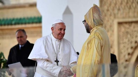Papa Francisco Encoraja Católicos e Cristãos no Marrocos ≡ #PapaFrancisco #Marrocos #ViagemApostólica → Veja no #Blog #DeusEhMaior by #BrunoRodrigues 01.jpg