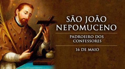 São João Nepomuceno, mártir do segredo de confissão #DeusEhMaior #SantoDoDia #BrunoRodrigues.jpg